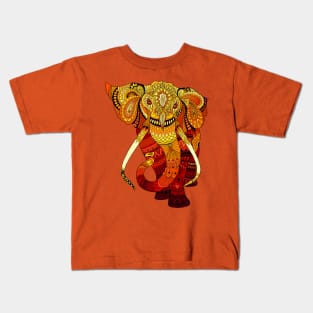 Sunny Indian elephant Kids T-Shirt